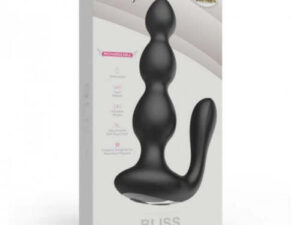 BLISS - TAIL SPIN. Beaded Anal Vibe. 9 Frequencies. Rechargeable.