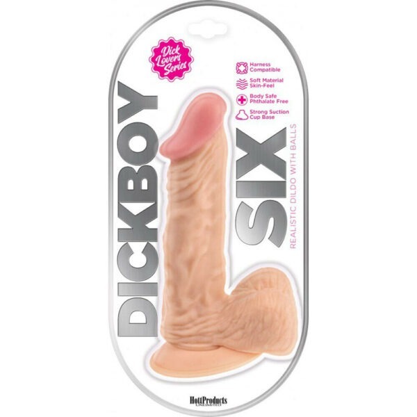 DICK BOY – PVC DILDO. 6″