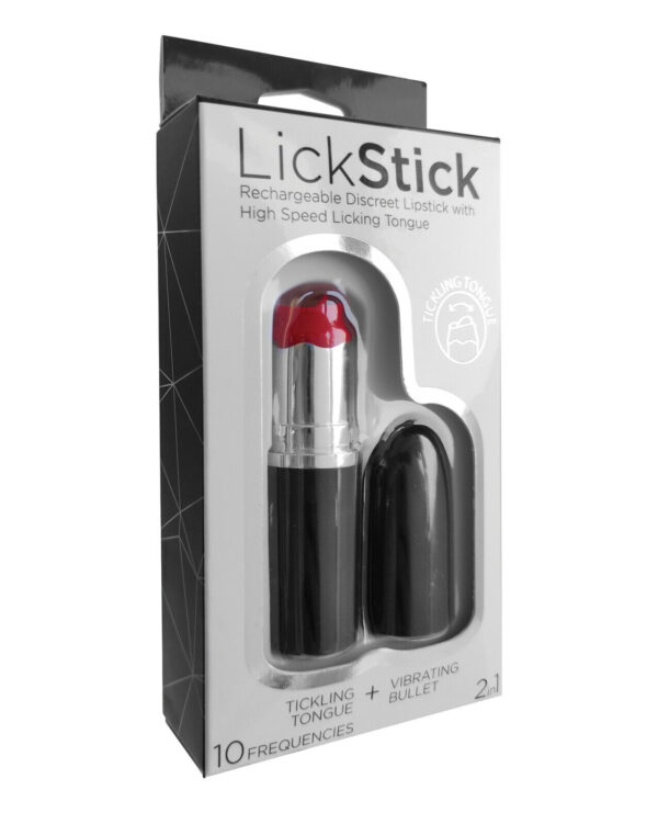 LICK STICK – LIPSTICK VIBE. 10 Speed – RECHARGEABLE