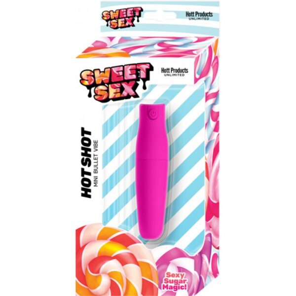 SWEET SEX – HOT SHOT- SILICONE POWER BULLET -10