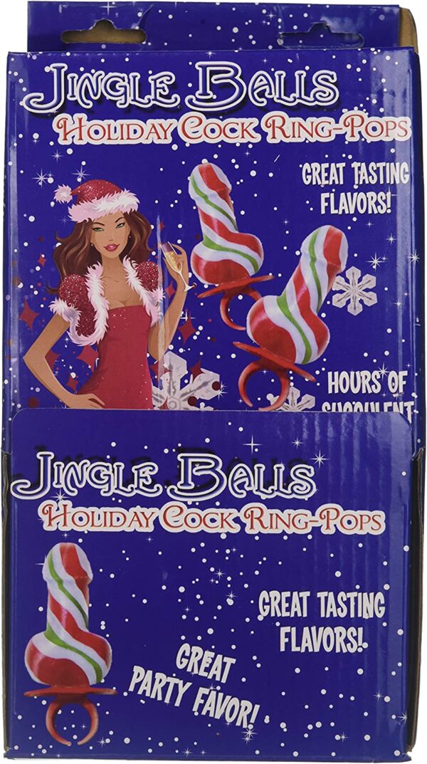 JINGLE BALLS HOLIDAY COCK RING POPS