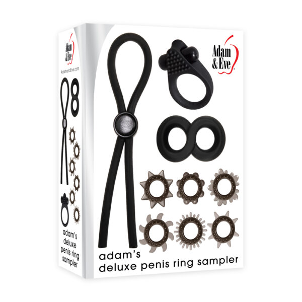 Adam’s Deluxe Penis Ring Sampler