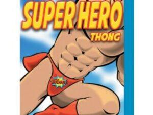 Superhero Thong Red
