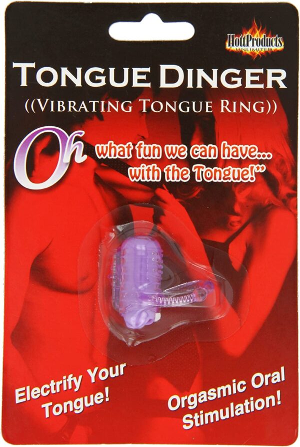 TONGUE DINGER. MAGENTA. OPEN STOCK.