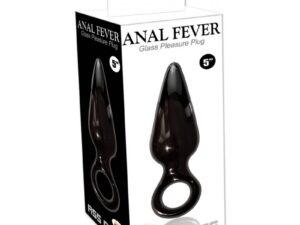 Anal Fever Glass Pleasure Ring 5" Ass Glass