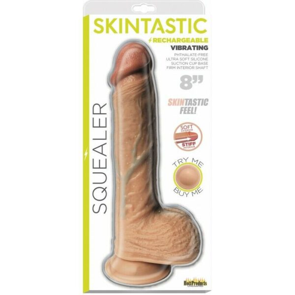 SKINTASTIC – SQUEALER – Rechargeable Ultra Skin Dido -8.0″