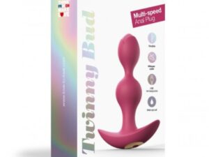 Twinny bud multi-speed vibe plug purple