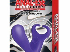 Anal Ese Col Heat P-spot Testicle Stimulator Purple