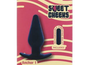 SweetCheeks Anchor 1 Butt Plug : Blue 