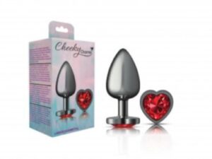 PLUG LARGE HEART Red