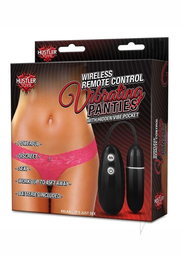 Wireless Remote Control Vibrating Panties ML Pink