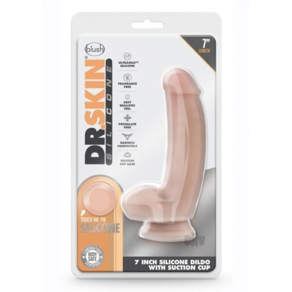 Dr. Skin Dr. Samuel Silicone Dildo with Balls