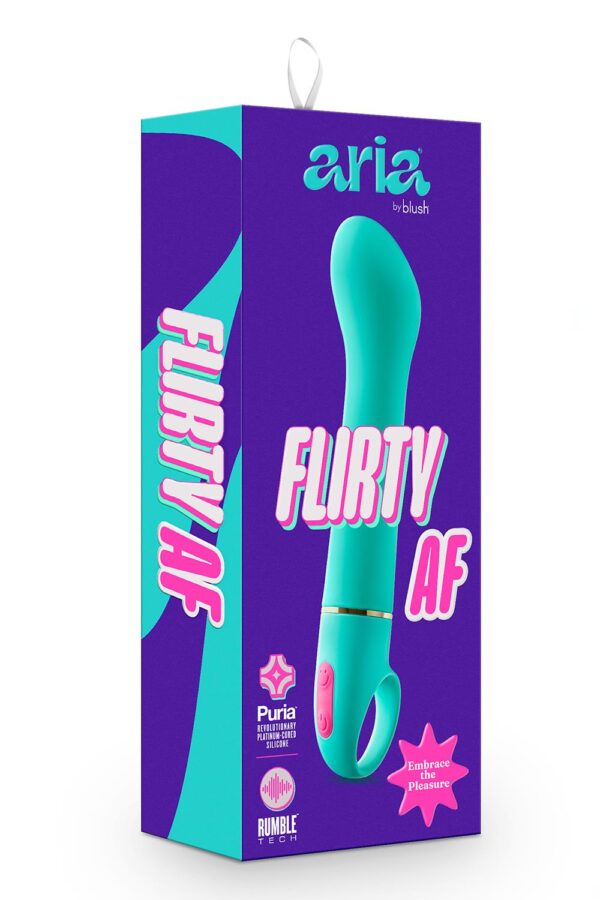 Aria Flirty AF Vibrator Teal