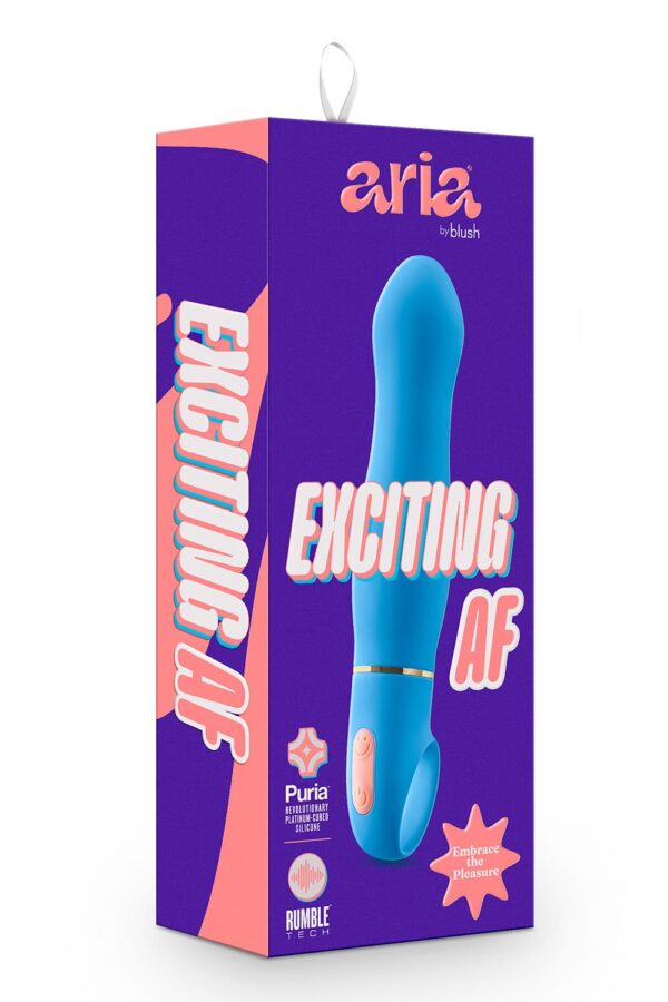 Aria Exciting AF Vibrator Blue