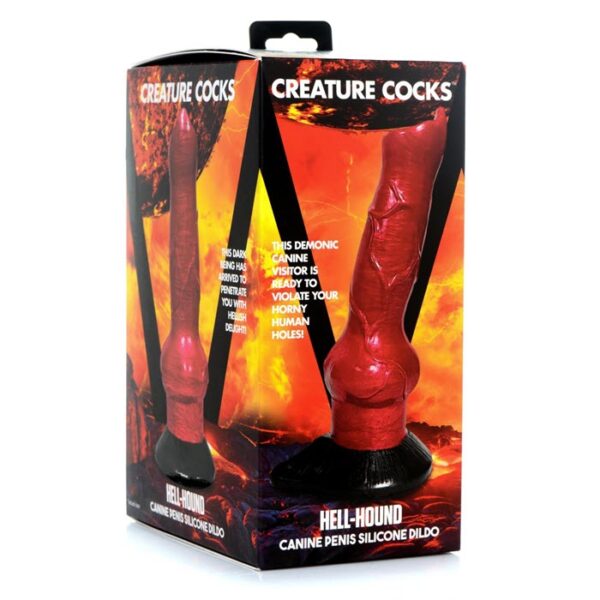 CC Hell-Hound Canine Penis Silicone Dildo