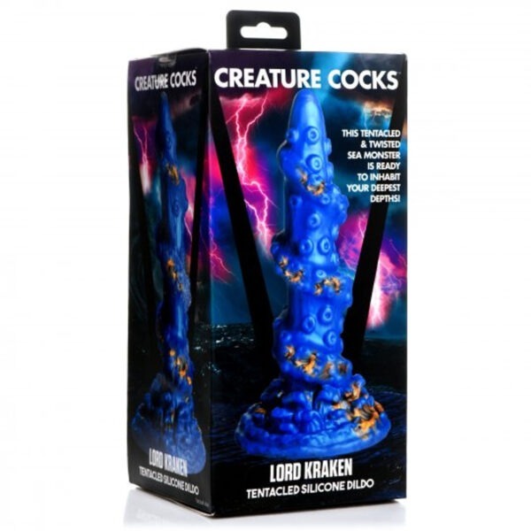 CC Lord Kraken Tentacled Silicone Dildo