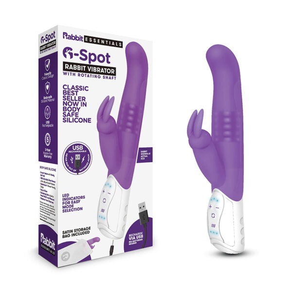 RR Rechargeable G-Spot Rabbit – Purple