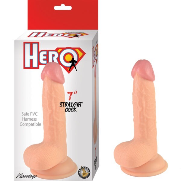 HERO 7″ STRAIGHT COCK