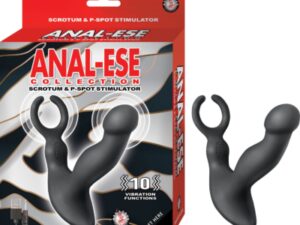 ANAL-ESE COLLECTION SCROTUM & P-Spot Stimulator Black