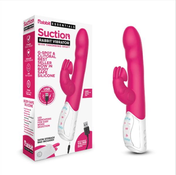 RR Rechargeable Realistic Rabbit – Hot Pink