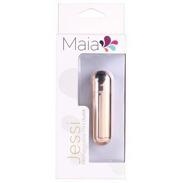 Jessi Rechargeable Mini Bullet Rose Gold