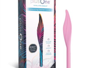 Vibrating Feather Tickler with Silky Blindfold