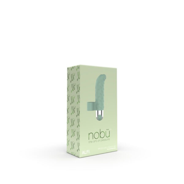 Nobü Essentials – Alfi Vibrating Finger Bullet – Green