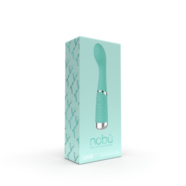 Nobü Essentials – Gabi Silicone G-Spot Vibe – Seafoam Green