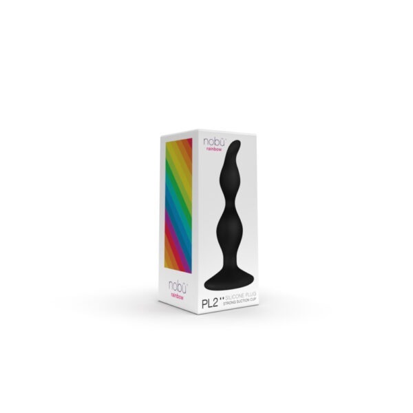 Nobü Rainbow – PL2 Silicone Plug – Black