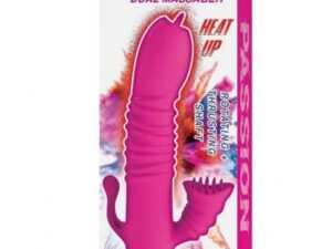 Passion Dual Massager Heat Up Dual Stimulator Pink