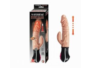 Natural Realskin Hot Cock Rotating Thruster 7″ Sha