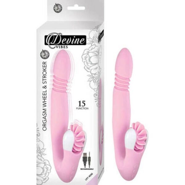 Devine Vibes Orgasm Wheel & Stroker 9.5 Inch