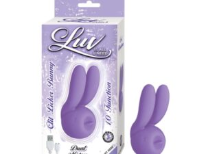 Luv Clit Licker Bunny Recharg Silicone Vibe Purple