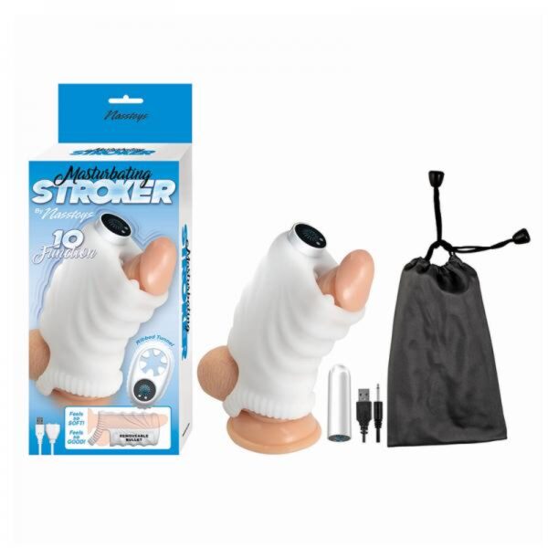 Masturbating Stroker-White