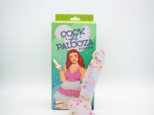 LAK Cock-A-Palooza Confetti Silicone Suction Dildo