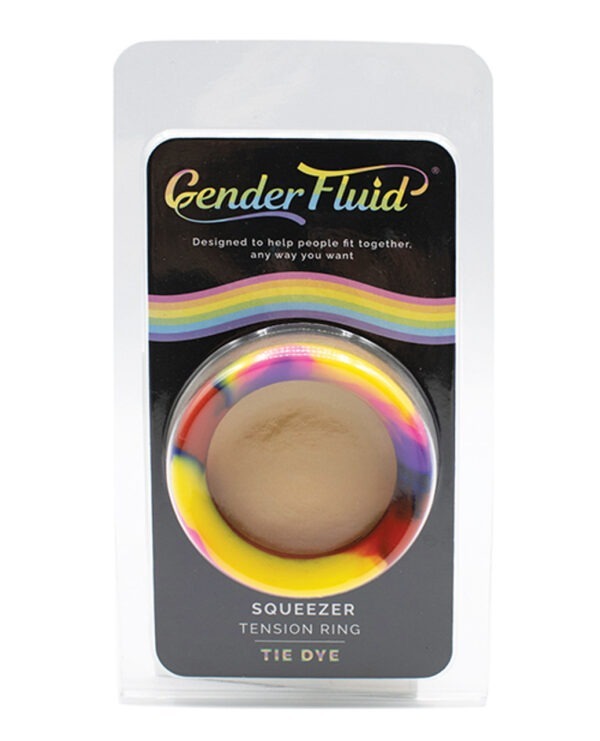 Gender Fluid Squeezer Tension Ring – Tie Dye