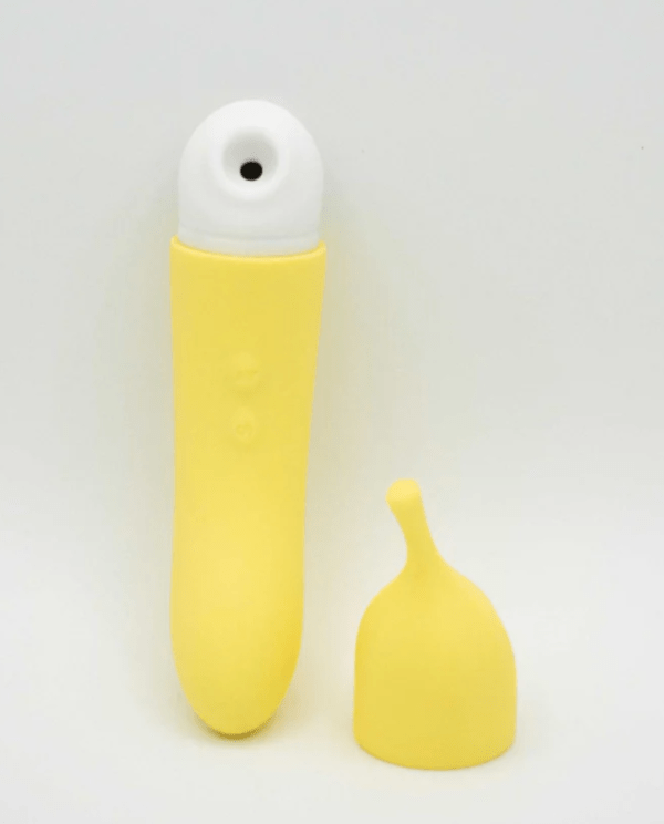 LAK Banana Cream Air Pulse & G-Spot Vibrator