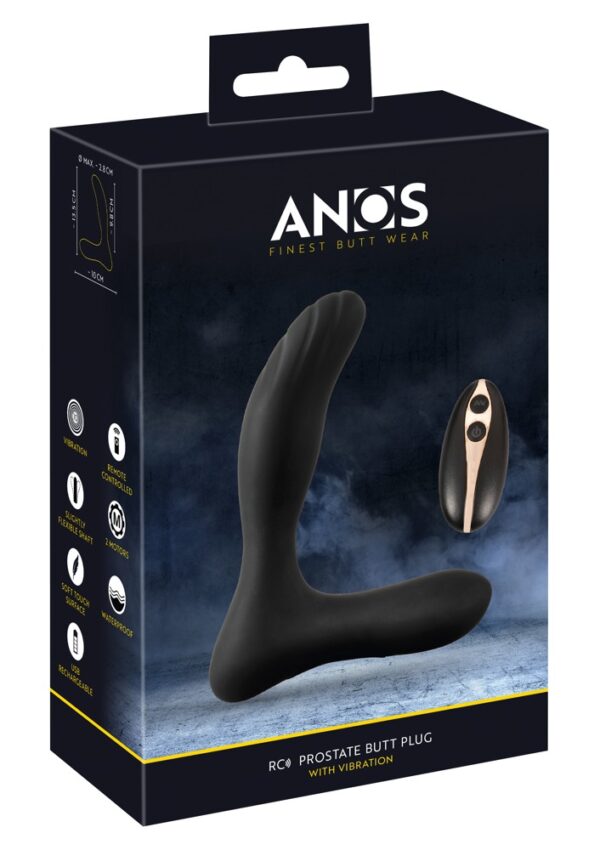 Analvibrator RC Prostate Plug with Vibration