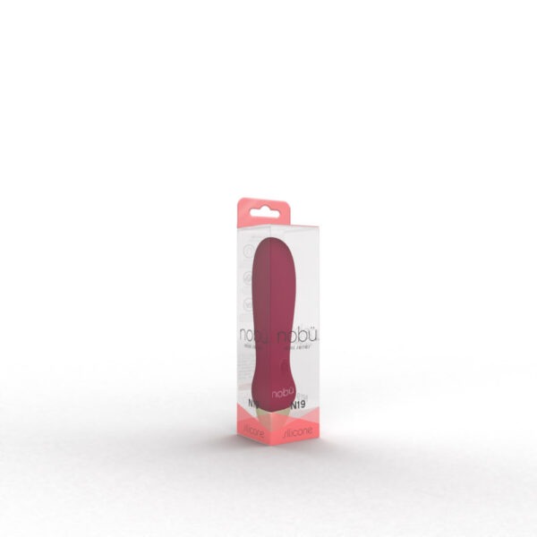 Nobü Minis – N.19 Mini Silicone Vibe – Raspberry