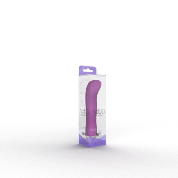 Nobü Minis – N.22 Mini Silicone Vibe – Purple