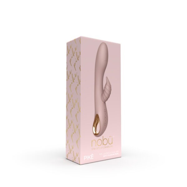 Nobü Essentials – Pike Dual Vibe with Pleasure Pearl – Rose