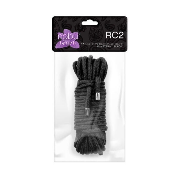 Nobü Fetish – RC2 Deluxe Cotton Rope – Black