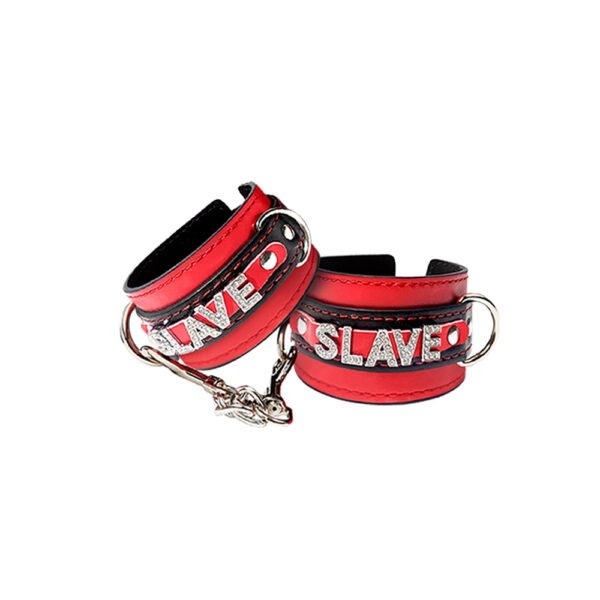 Nobü Fetish – HC7 Handcuffs – Red & Black