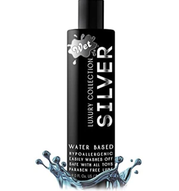 Wet Silver Water Based Hypoallergenic in 3oz 89ml