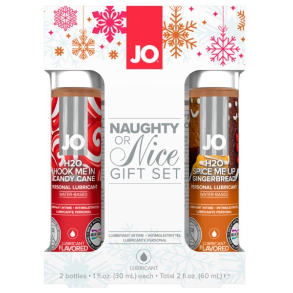 System JO – H2O Lubricant Naughty or Nice Set 2x30ml