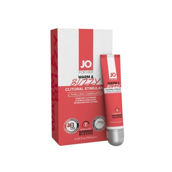 JO Warm & Buzzy Water Based Warming Clitoral Stimulating