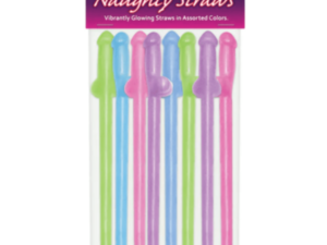 NAUGHTY STRAWS GLOW IN THE DARK