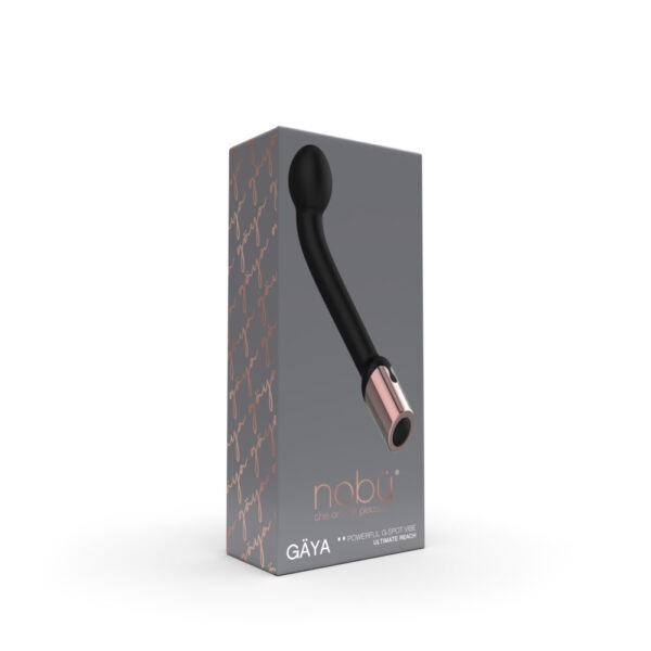 Nobü Essentials – Gaya Ultimate Reach G-Spot Vibe – Black
