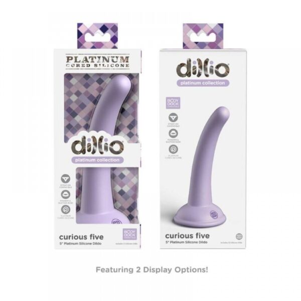 Dillio Platinum – Curious Five 5 Inch Dildo