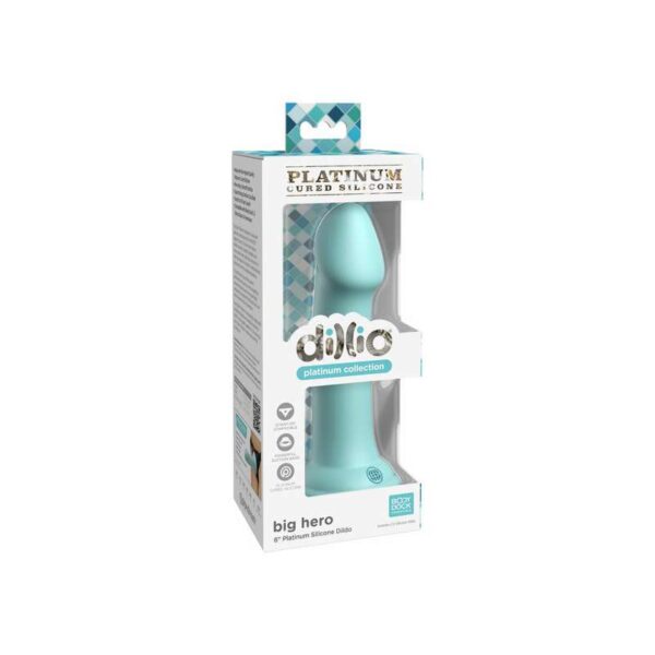 Dillio Platinum – Big Hero 6 Inch Dildo – Teal